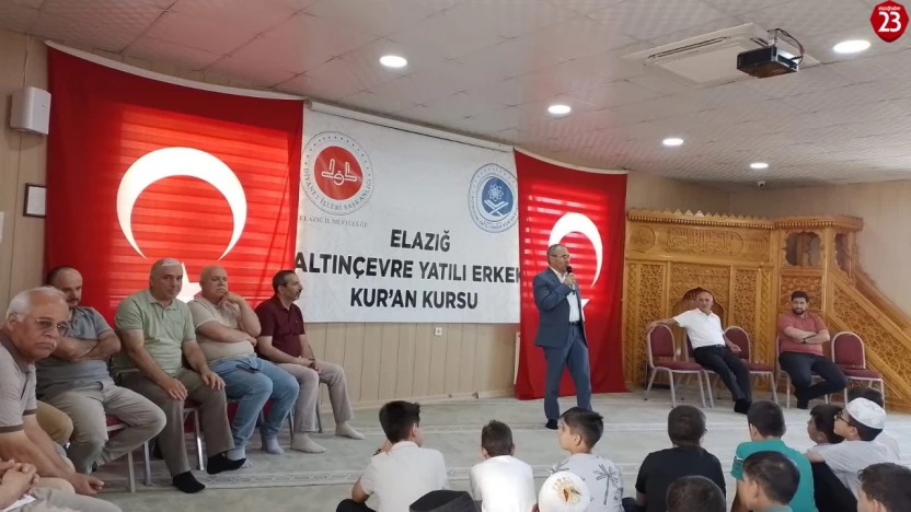 Altınçevre Yatılı Kur'an Kursu'nda Karne ve Ödül Sevinci