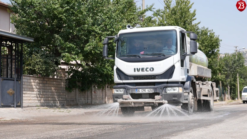 Elazığ Belediyesi'nden Doğukent Mahallesi'nde Kapsamlı Temizlik Çalışması