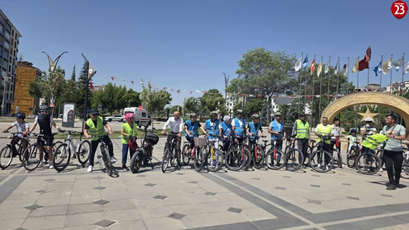 Elazığ'da Bağımlılıkla Mücadele İçin Pedallar Çevrildi