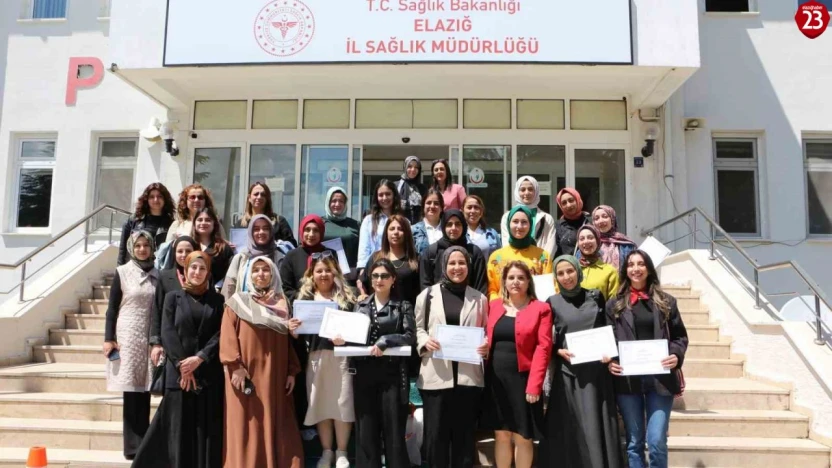 Elazığ'da Ebelere Yönelik Gebe Okulu Eğitimleri Devam Ediyor
