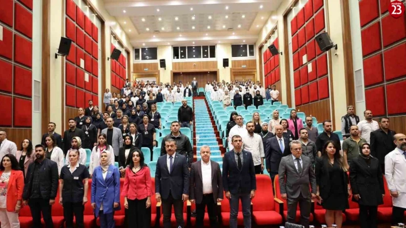 Elazığ'da Hemşireler ve Ebeler Günü Fırat Üniversitesi Hastanesi'nde Anlamlı Bir Programla Kutlandı