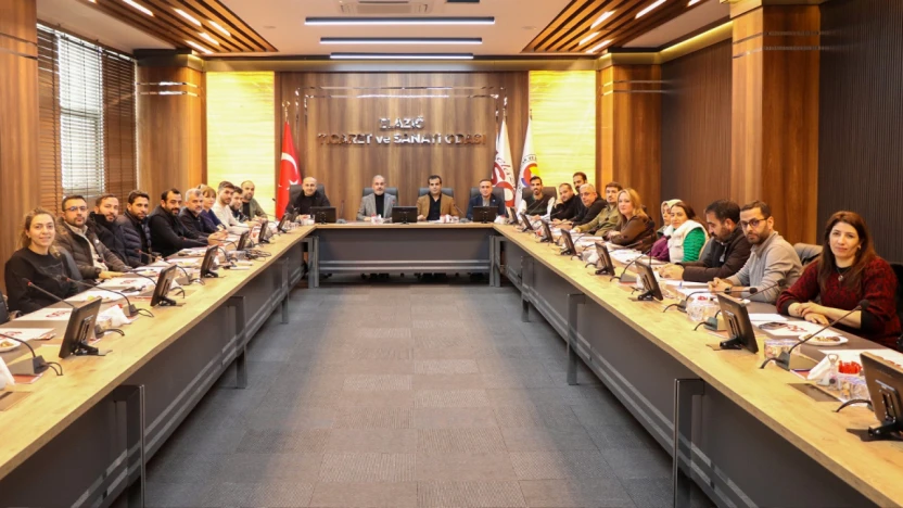 Elazığ'da Jeoloji ve Jeofizik Sektörü TSO'da Buluştu: 2026 Yol Haritası Konuşuldu