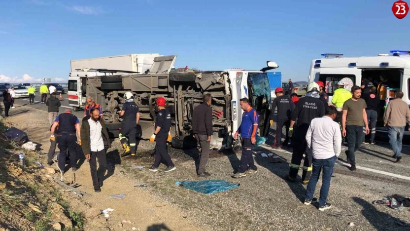 Elazığ'da Nisan Ayında 231 Trafik Kazası Meydana Geldi: 218 Kişi Yaralandı
