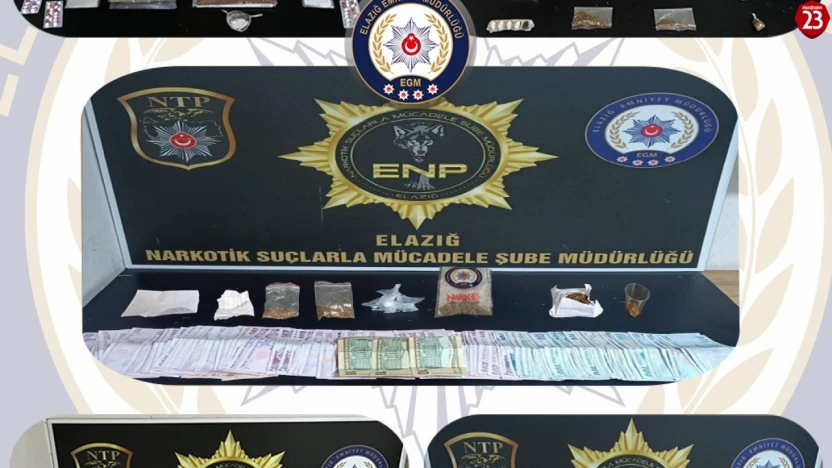 Elazığ'da Uyuşturucu Operasyonu: 11 Şüpheli Tutuklandı