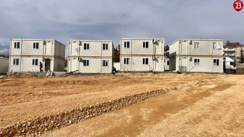Elazığ Konteyner Kentlerde Tahliye Süreci Başlıyor