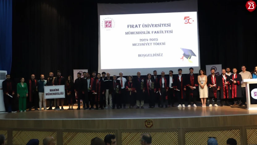 Fırat Üniversitesi 400 Mühendisi Mezun Etti