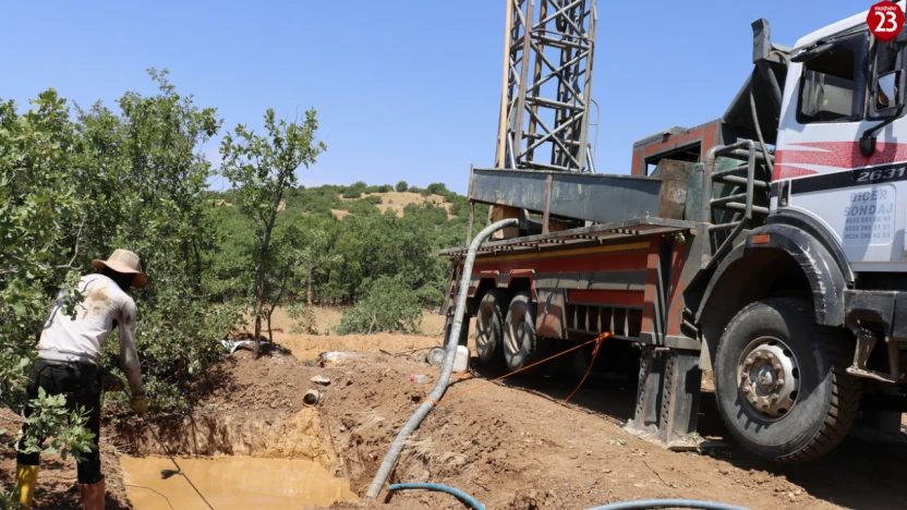 Günbağı Köyü'nde Sondaj Çalışmaları Sona Yaklaştı