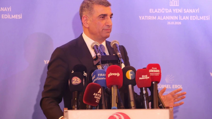 Gürsel Erol Müjdeyi Verdi: Elazığ 2026'da Yatırım Alanı ve Mega Endüstri Bölgesi Oluyor