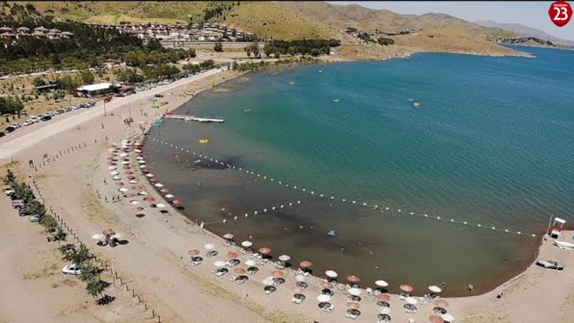 Hazar Gölü Kurban Bayramı Tatilinde Tatilcilerin Uğrak Noktası Oldu