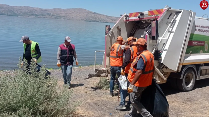 Hazar Gölü'nde 40 Ton Atık Toplandı: Elazığ Valisi Hatipoğlu'ndan Duyarlı Çağrı