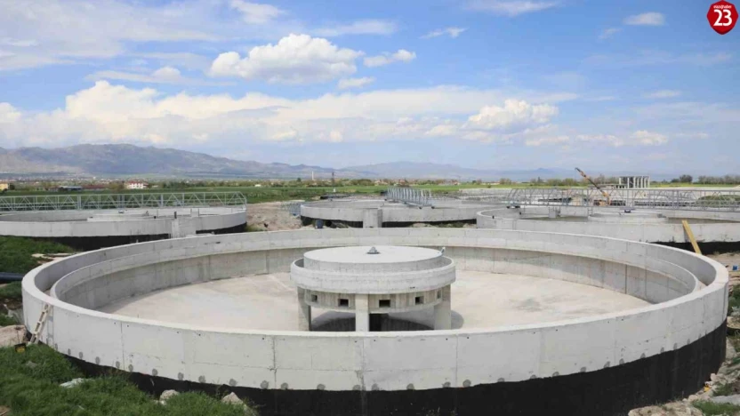 Elazığ'da Günlük 150 Bin Metreküp Kapasiteli İleri Biyolojik Atık Su Arıtma Tesisinde Sona Gelindi