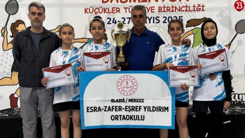 Okul sporlarının parlayan yıldızı Elazığ