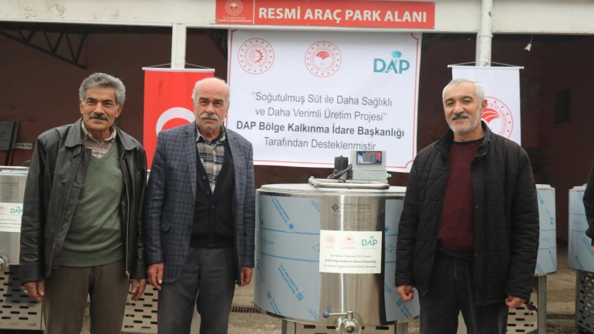 Soğutulmuş Süt ile Daha Sağlıklı ve Verimli Üretim: 160 Süt Soğutma Tankı Üreticilere Teslim Edildi