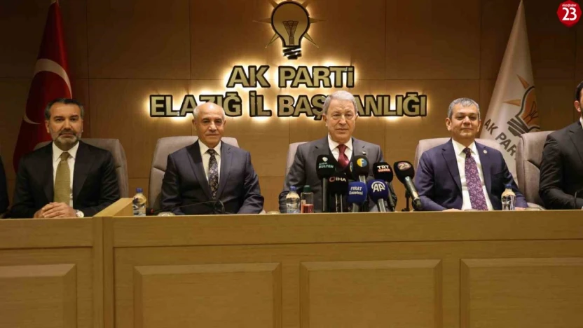 Hulusi Akar Elazığ'da Konuştu: 'Türkiye Söz Dinleyen Değil, Sözü Dinlenen Bir Ülkedir'