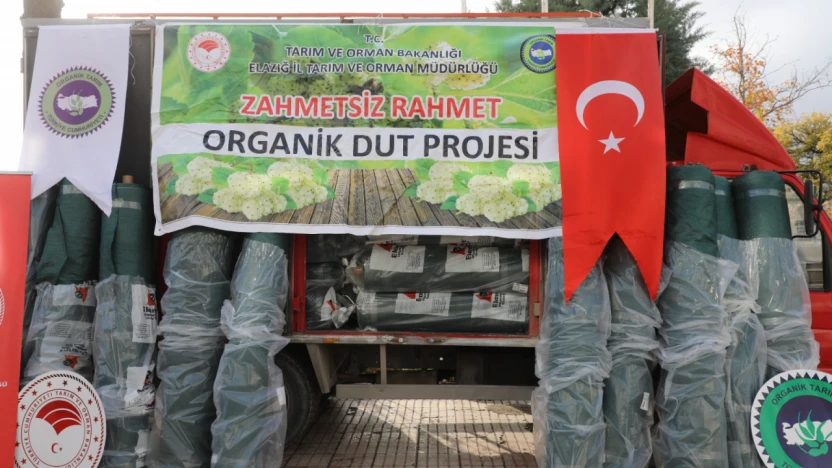 'Zahmetsiz Rahmet Dut Projesi'nde Yeni Aşama: Üreticilere Dut Filesi Dağıtıldı