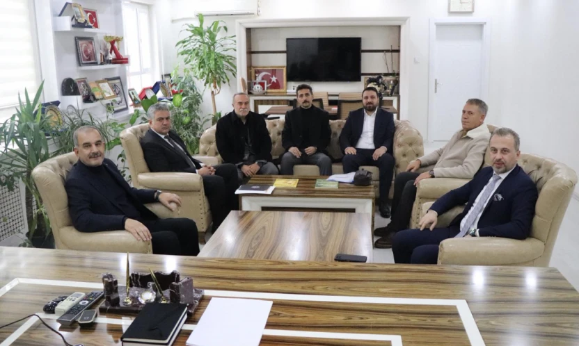 Başkan İdris Alan'dan İl Milli Eğitim Müdürü Beraat Şahin'e Ziyaret