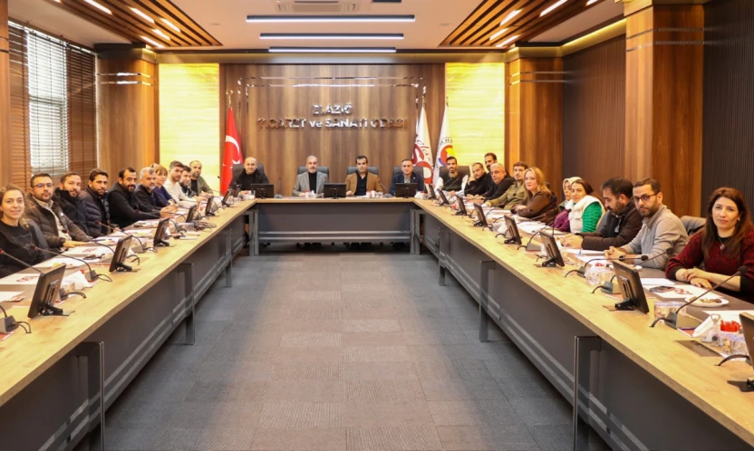 Elazığ'da Jeoloji ve Jeofizik Sektörü TSO'da Buluştu: 2026 Yol Haritası Konuşuldu