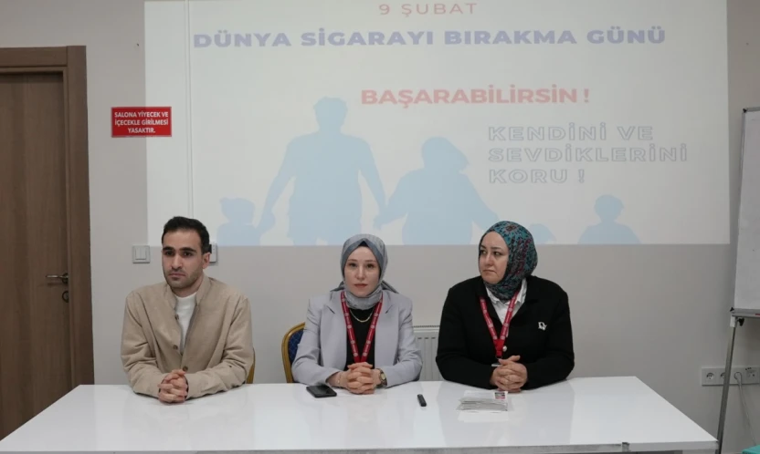 Elazığ'da Sigarayı Bırakma Günü'nde Sağlıklı Yaşam Vurgusu