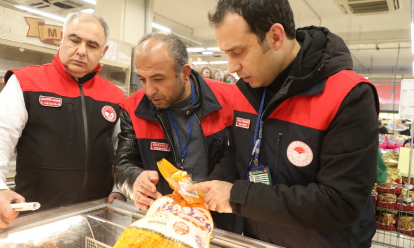 Elazığ'da yılbaşı sofraları denetimde: Sağlıklı gıda için sıkı takip