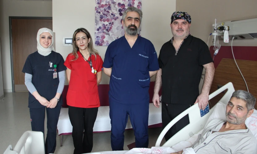 Elazığ Fethi Sekin Şehir Hastanesi'nde Kapalı Kalp Ameliyatıyla Sağlığına Döndü
