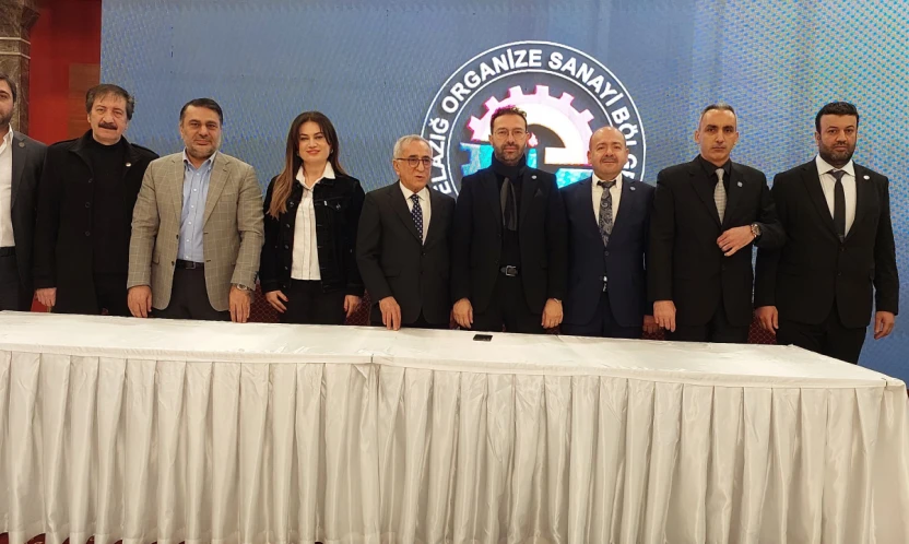 Elazığ OSB'de Yeni Dönemin Başkanı Yine Suat Öztürk