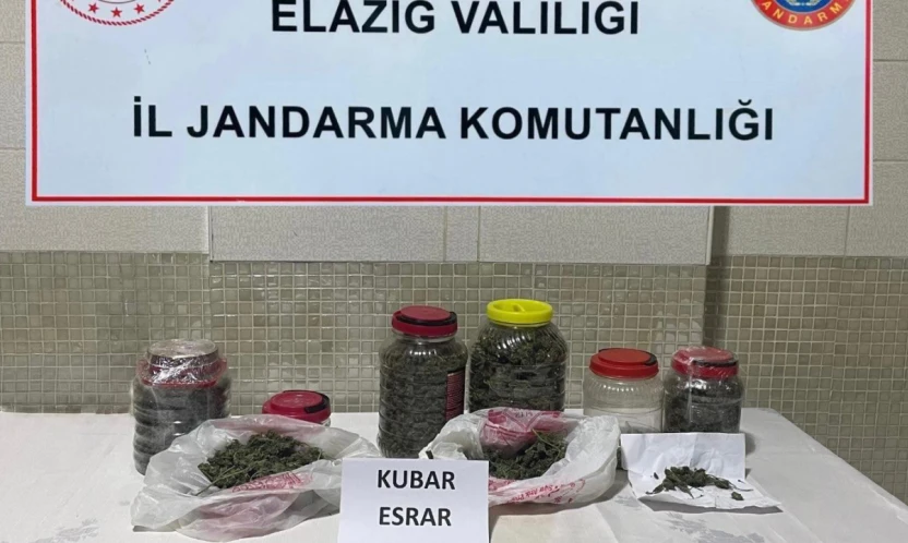 Elazığ Palu'da Uyuşturucu Operasyonu: 1 Tutuklama