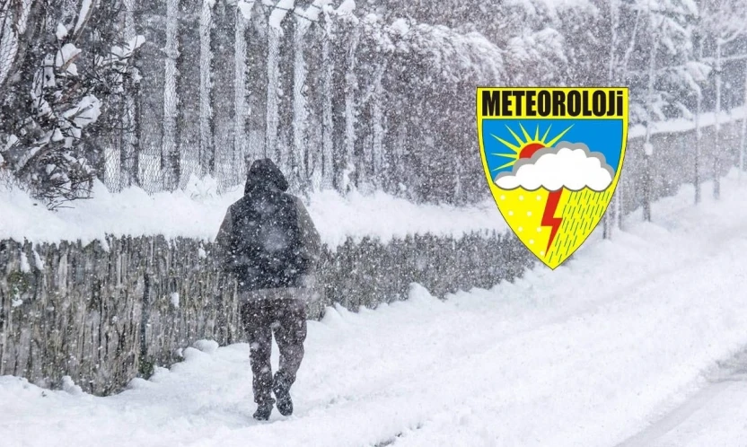 Meteoroloji'den Elazığ, Bingöl ve Tunceli İçin Kuvvetli Kar Uyarısı