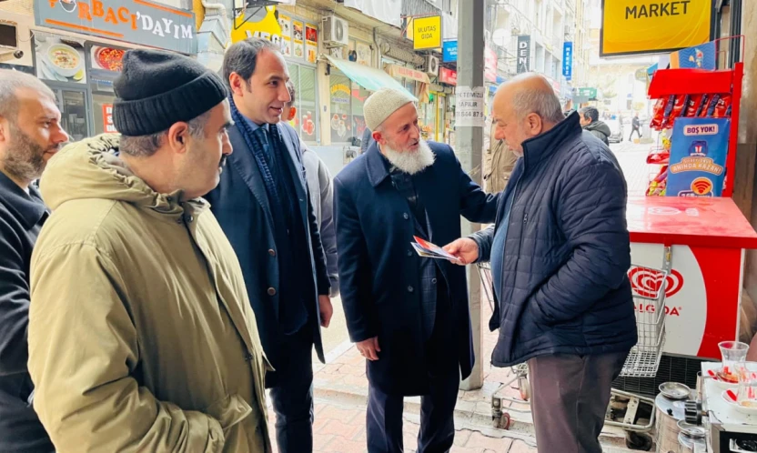 Saadet Partisi Elazığ'da 'Türkiye Kalkınma Planı'nı Mahalle Mahalle Anlattı