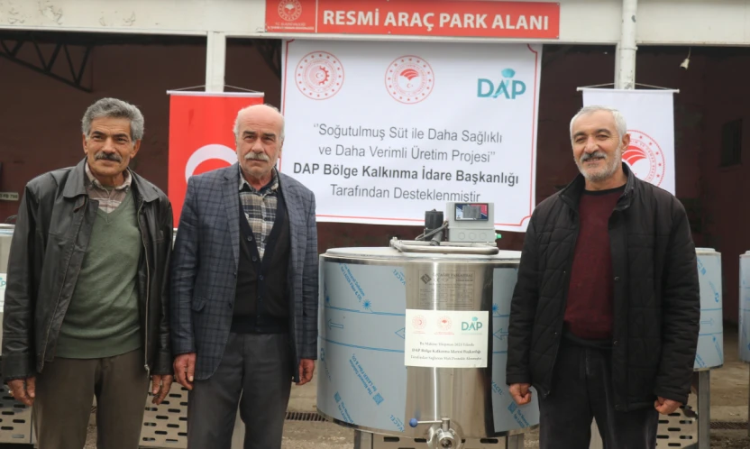 Soğutulmuş Süt ile Daha Sağlıklı ve Verimli Üretim: 160 Süt Soğutma Tankı Üreticilere Teslim Edildi