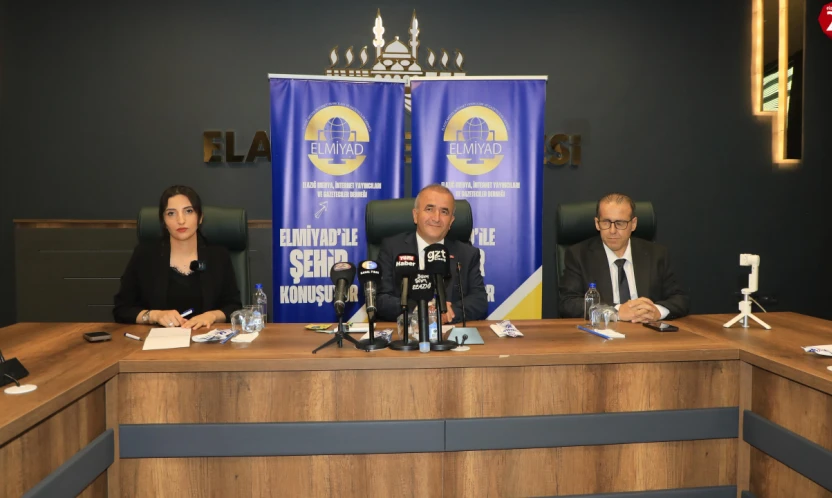 Vali Numan Hatipoğlu, 'Elmiyad ile Şehir Konuşuyor' Programının İlk Konuğu Oldu